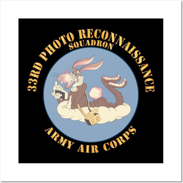 33rd Photo Reconnaissance Squadron - WWII X 300 Wall Art by twix123844